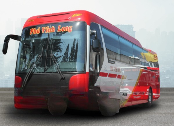 Xe Phú Vĩnh Long Mặt trước xe Bên hông xe Ghế ngồi 30 chỗ