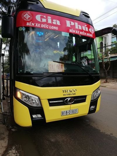 Xe Gia Phúc - Gia Lai Mặt trước xe Limousine 34 giường