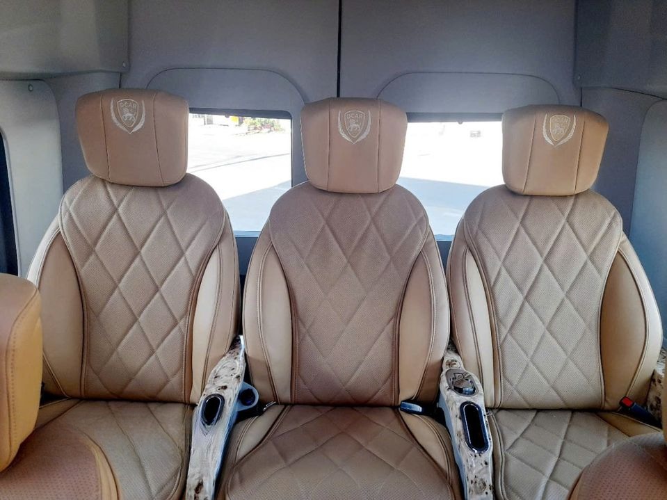 Xe Quý Thảo (Bình Định) Nội thất Limousine 11 chỗ