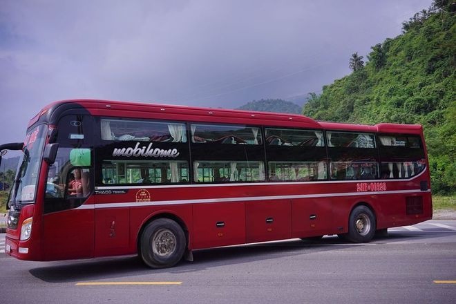 Xe Cầu Mè Bên hông xe 