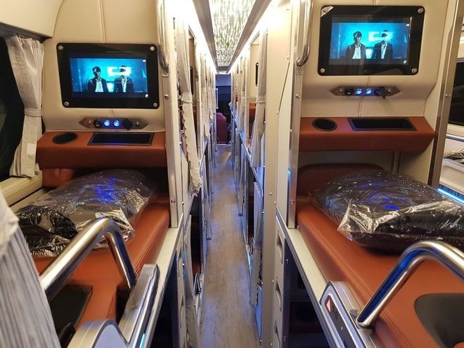 Xe Châu Tịnh Giường nằm Tiện ích Nội thất Limousine VIP 34 phòng