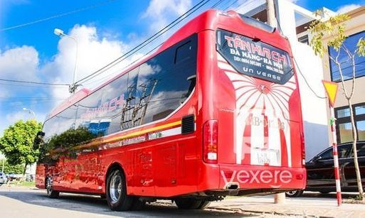 Xe Tân Kim Chi Bên hông xe Mặt sau xe Giường nằm 44 chỗ
