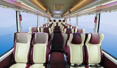 Xe Cát Bà Express Ghế ngồi Tiện ích Nội thất Ghế ngồi 29 chỗ 