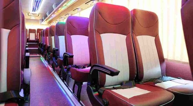 Xe Xuân Trường (Quảng Ninh) Ghế ngồi Tiện ích Ghế ngồi 46 chỗ