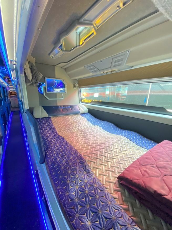 Xe Thanh Thuỷ - Quảng Ngãi Nội thất Limousine 24 Phòng 