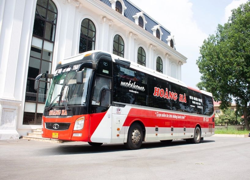 Xe Hoàng Hà (Phú Thọ) Bên hông xe 
