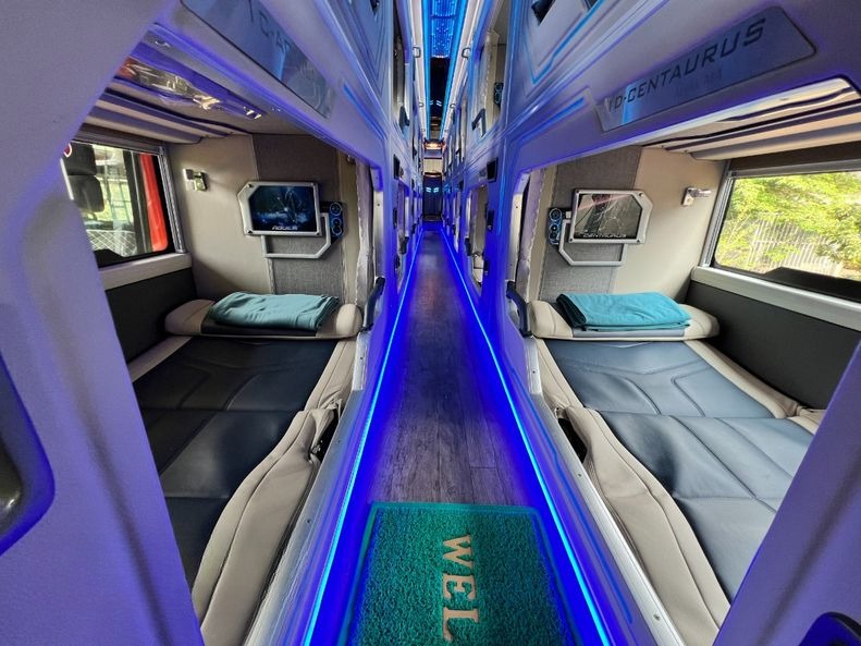 Xe Thuận Tâm Giường nằm Tiện ích Nội thất Limousine 24 Phòng