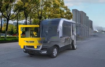 Xe Lovabus Mặt trước xe Bên hông xe 