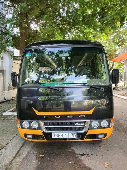 Xe Ánh Minh Limousine Mặt trước xe Limousine Fuso 18 chỗ