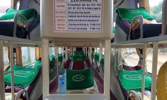 Xe Đồng Tâm Giường nằm Giường nằm 40 chỗ.