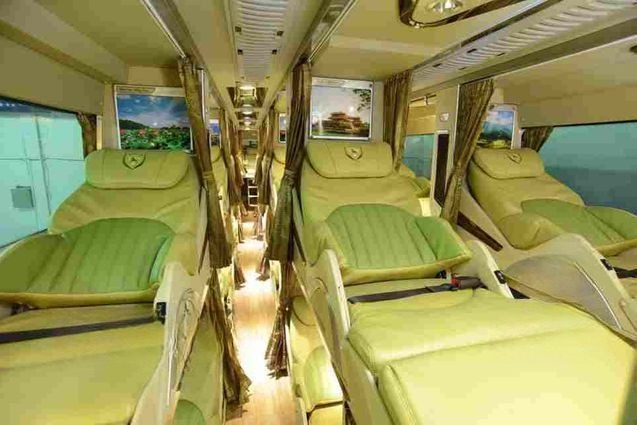 Xe Thảo Vy  Nội thất Giường nằm VIP 32 chỗ