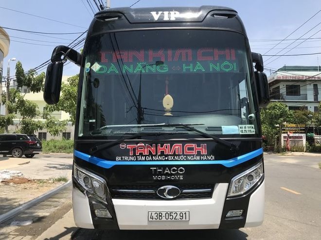Xe Tân Kim Chi Mặt trước xe 