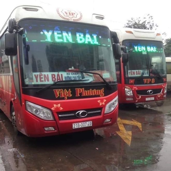Xe Việt Phương Mặt trước xe Ghế ngồi 28 chỗ