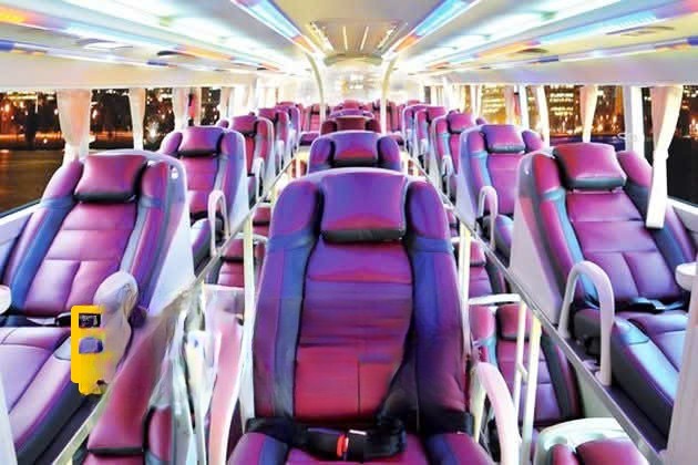 Xe Tuấn Tú Express Giường nằm Giường nằm 46 chỗ (Xe Hợp Đồng)
