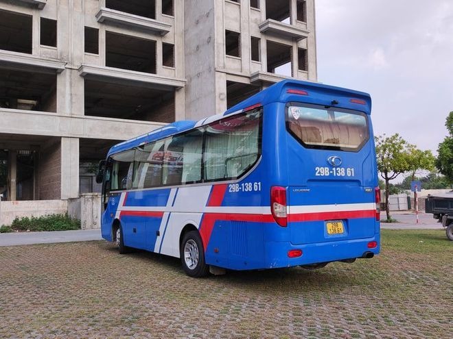 Xe Cát Bà Open Bus Mặt sau xe Ghế ngồi 34 chỗ