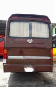 Xe Bảo Khang Limousine Mặt sau xe Limousine 16 chỗ VIP