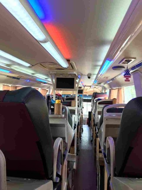 Xe Rạng Đông Buslines Nội thất Giường nằm 41 chỗ