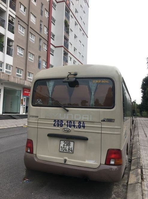 Xe Sapa Group Bus Mặt sau xe Ghế ngồi 29 chỗ