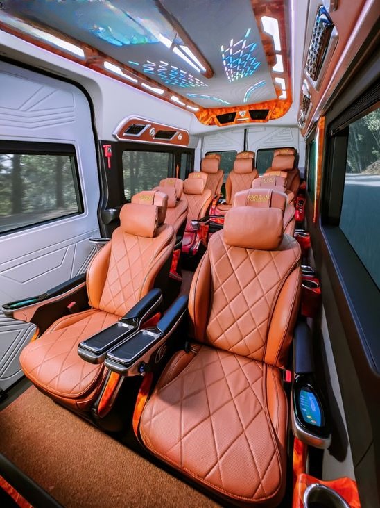 Xe Cao Lâm Nội thất  Limousine 11 chỗ