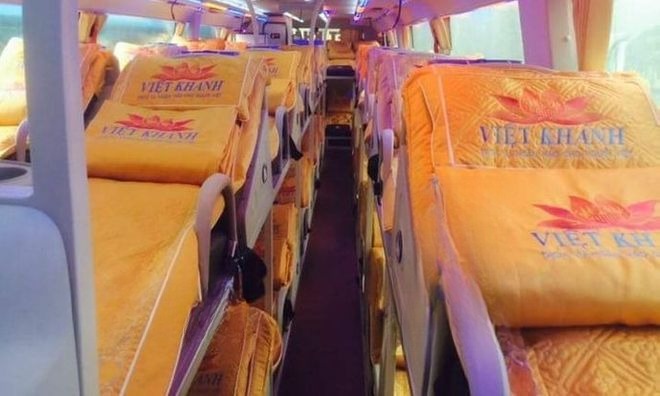 Giường nằm 40 chỗ (có WC) Việt Khánh