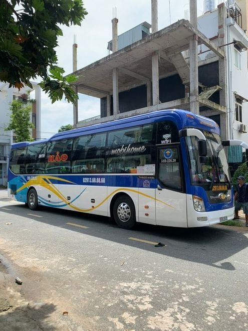 Xe Hảo Bên hông xe Giường nằm 40 chỗ