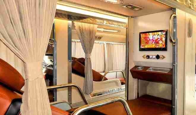Xe Hùng Tiến - Tuy Hòa Giường nằm Tiện ích Nội thất Limousine 34 phòng