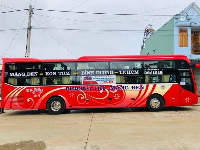 Xe Phượng Thu Bên hông xe 