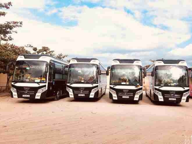 Xe Gia Phúc - Cam Ranh Mặt trước xe Gường nằm Limousine 22 chỗ