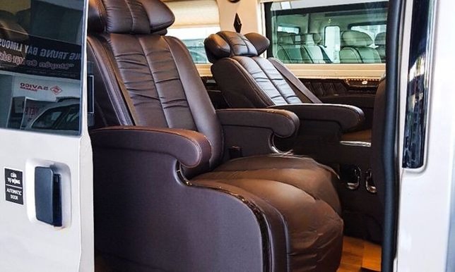 Xe Tân Quang Dũng Limousine Ghế ngồi Tiện ích Limousine 9 chỗ VIP