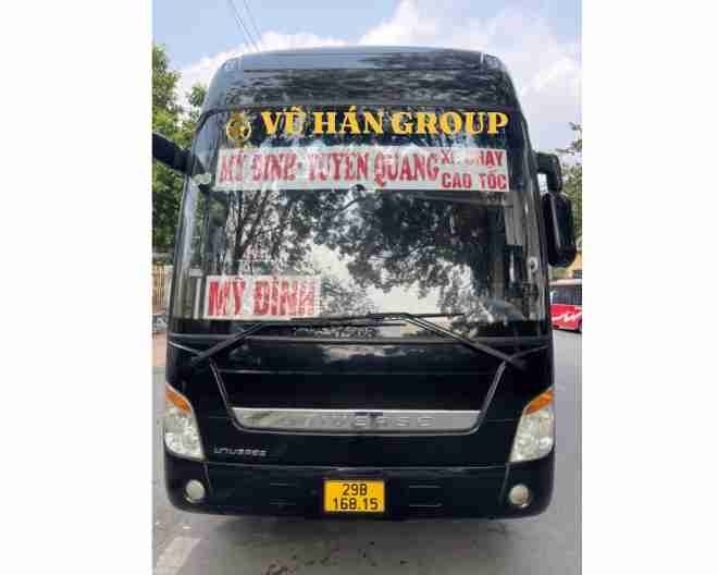 Xe Vũ Hán Group Mặt trước xe Ghế ngồi 45 chỗ