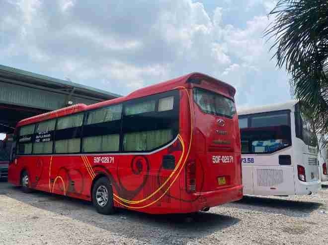 Xe Đông Hưng Mặt sau xe Bên hông xe Giường nằm 40 chỗ