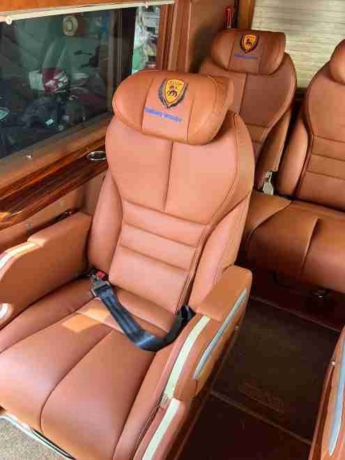 Xe Thái Dương (Sài Gòn) Nội thất Limousine 10 chỗ