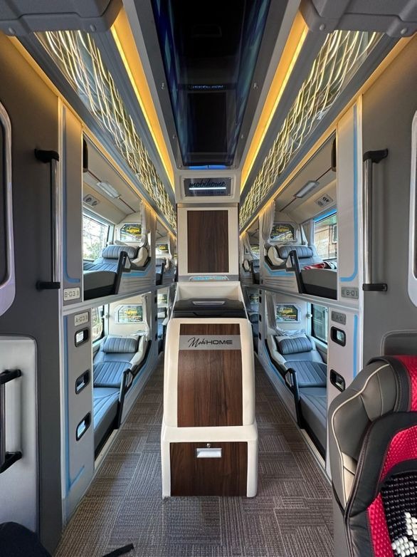 Xe Phúc Hải Giường nằm Nội thất Limousine 34 phòng