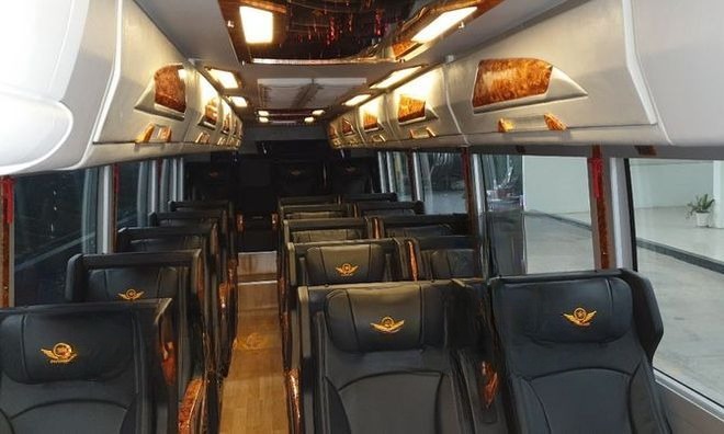 Xe Pumpkin Limousine Ghế ngồi Nội thất Limousine 18 chỗ VIP