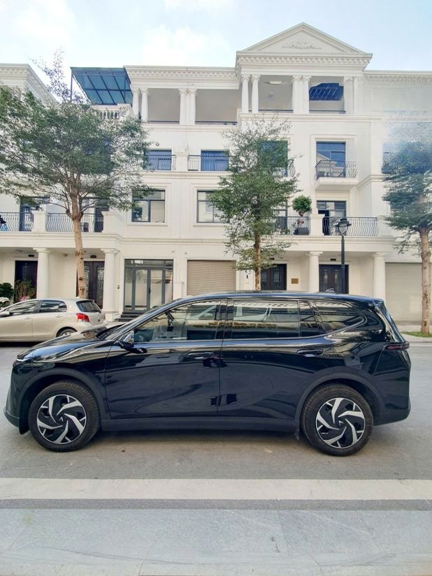Xe Việt Nam Xanh Bên hông xe Ghế ngồi 7 chỗ