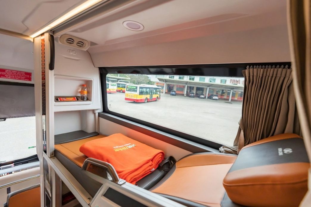 Xe Futa Hà Sơn Giường nằm Tiện ích Xe Limousine 34 Cabin