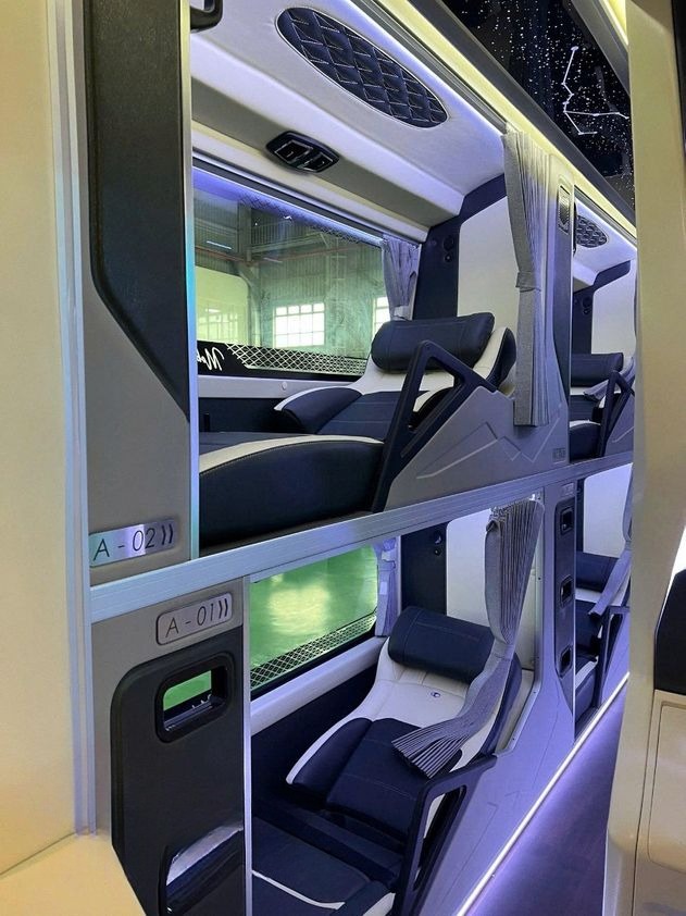 Xe Như Ý 78 (Phú Yên) Giường nằm Nội thất Limousine 34 chỗ