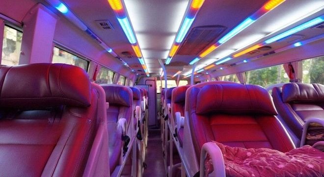 Xe Thanh Trân Tiện ích Nội thất Giường nằm 46 chỗ