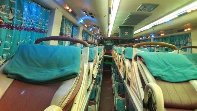 Xe Cảnh Hoa Giường nằm Tiện ích Nội thất Giường nằm 40 chỗ