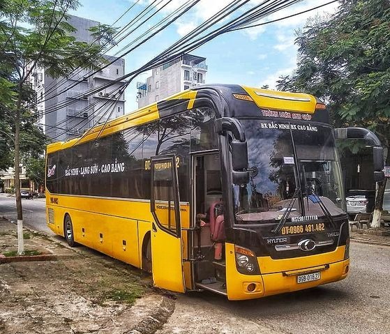 Xe Thành Luân Mặt trước xe Giường nằm 44 chỗ