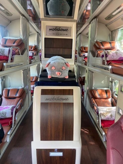Xe Quý Thảo (Đắk Lắk) Nội thất Tiện ích Limousine giường nằm 34 chỗ