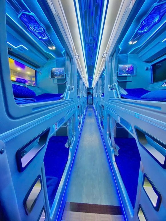 Xe Phúc An Express Nội thất Limousine 22 giường phòng (WC)