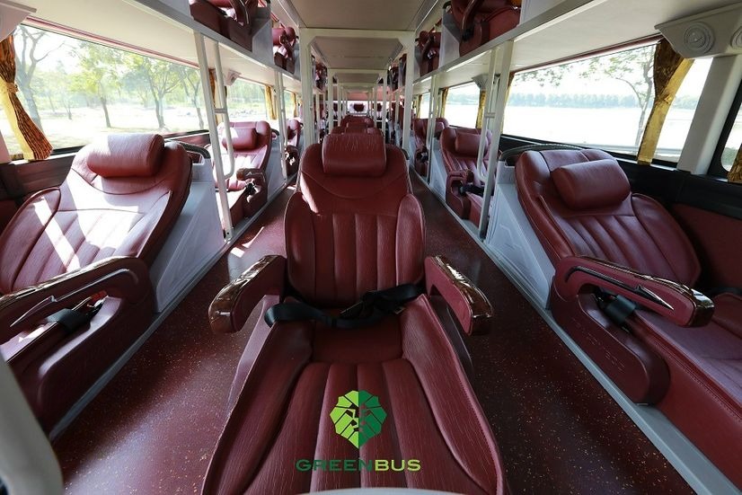 Xe Green Travel Nội thất Giường nằm 40 chỗ