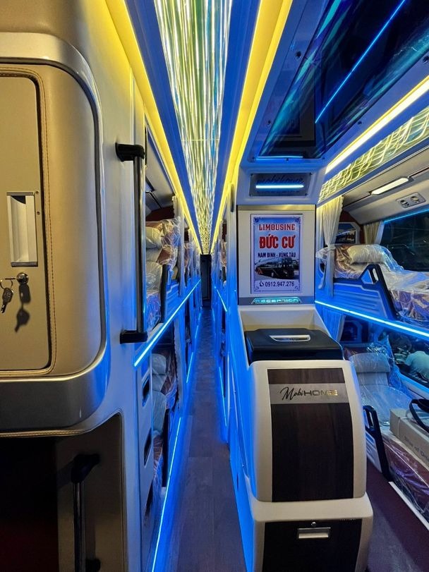 Xe Đức Cư Tiện ích Nội thất Giường nằm Cabin 32 phòng đơn