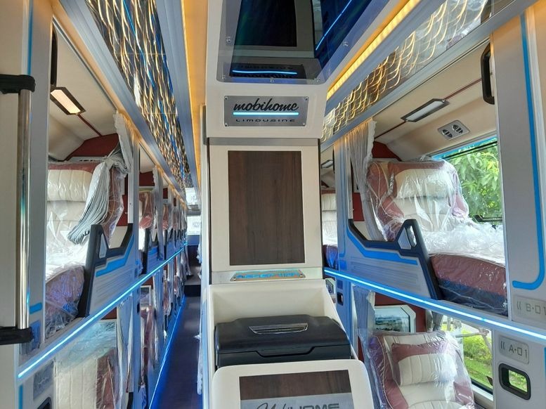 Xe Luxury Van Limousine Nội thất Tiện ích Limousine 34 phòng