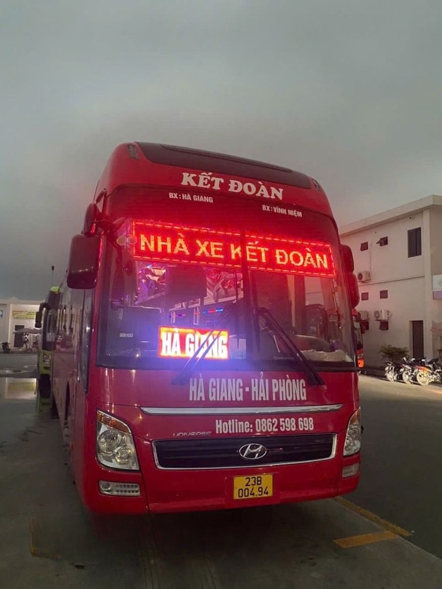 Xe Kết Đoàn (Hà Giang) Giường nằm 40 chỗ