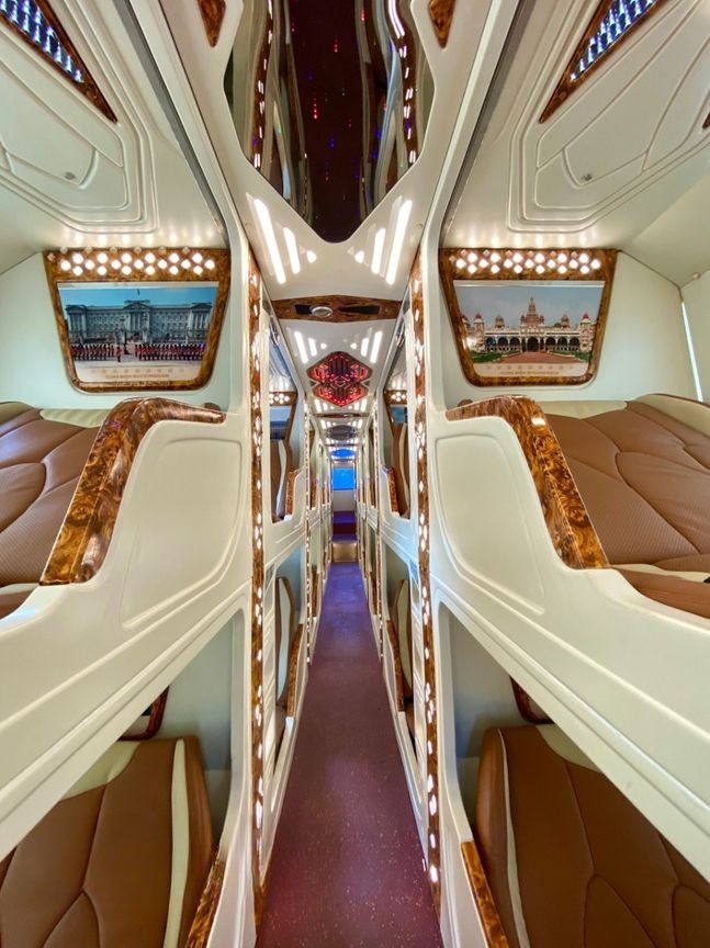 Xe Minh Quốc Giường nằm Limousine 24 Giường Đơn