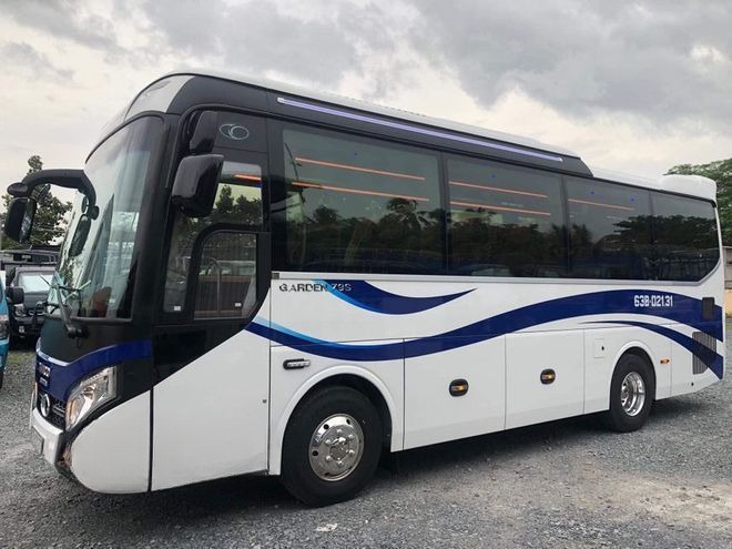 Xe Hải Duyên Bên hông xe Ghế ngồi 45 chỗ