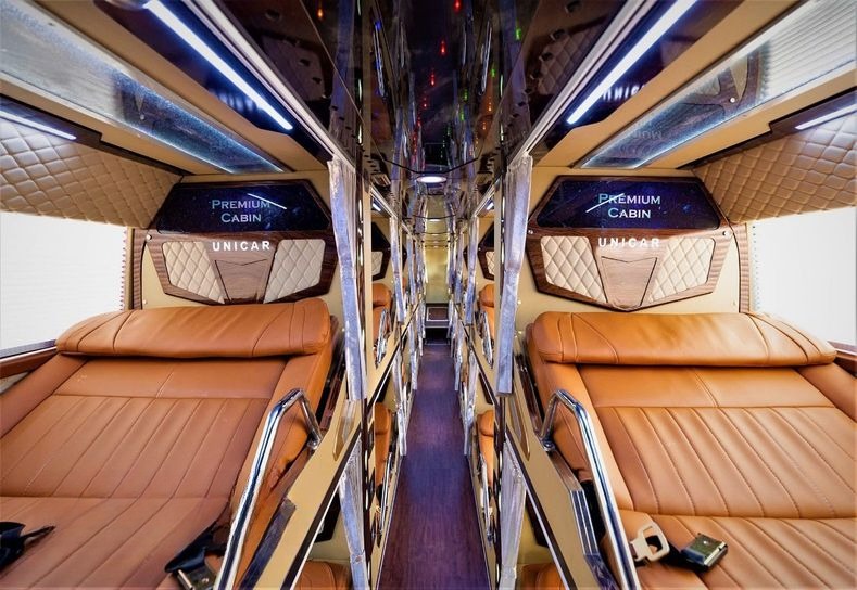 Xe Bốn Hai Giường nằm Nội thất Cabin 24 giường