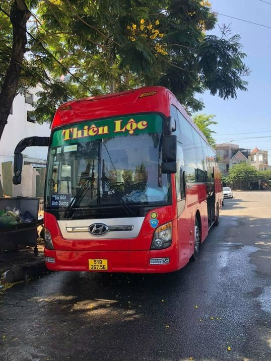Xe Thiên Lộc Mặt trước xe Bên hông xe 